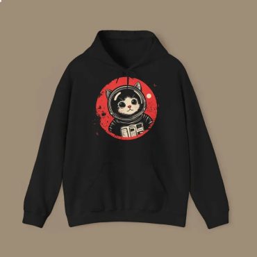 Astronaut Cat Baby Cat Design Hoodie