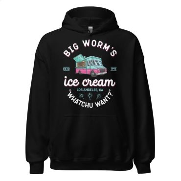 Big Worm Ice Cream Friday Movie Hoodie