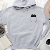 Cat Pocket, Funny Cat Hoodie
