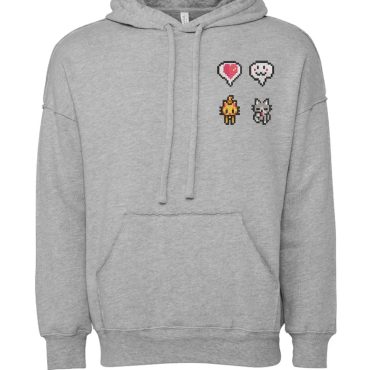 Stardew Valley Cats Embroidered Hoodie