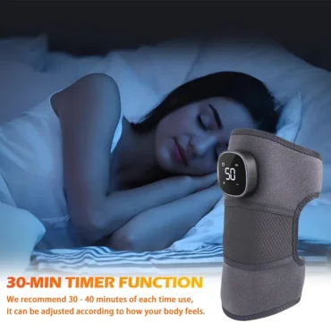 3-in-1 Heating Knee Massager – Joint Pain Relief for Knee, Shoulder & Elbow