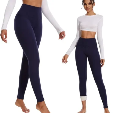 Ultra-Warm Fleece-Lined Leggings – Moisture-Locking | Circulation Boosting & Perfect Shape for Women