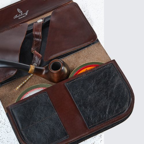Leather Pouch For Smoking Pipes / Bag 2