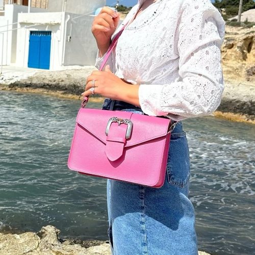 Shoulder Bag Boho Buckle Crossbody Women Handbag Full